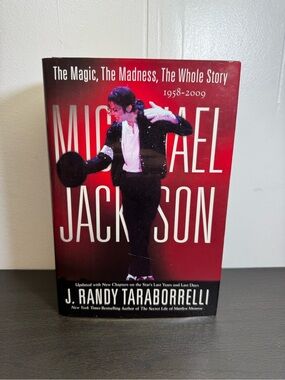 Michael Jackson The Magic Madness Whole Story 1958-2009 Hardcover Taraborrelli